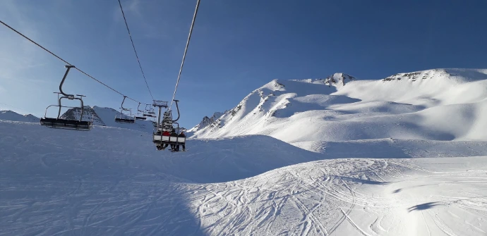 ski à St-Anne La Condamine